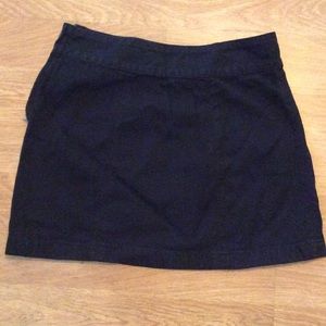 Free People black mini skirt
