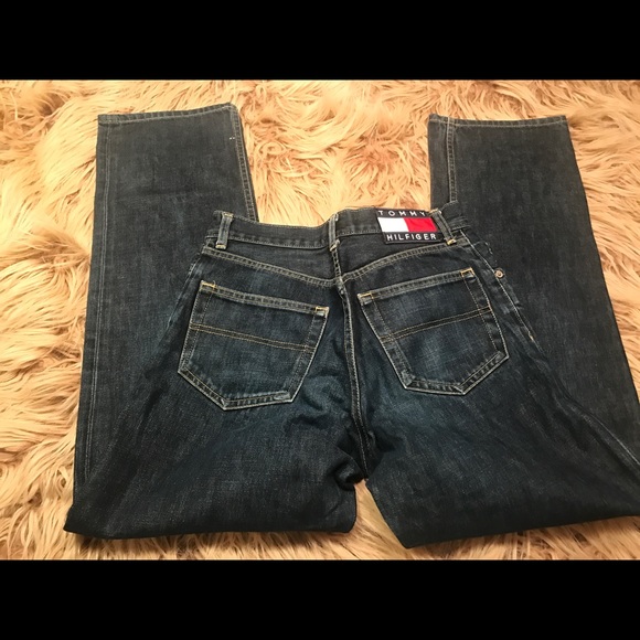 Vintage Tommy Hilfiger High Waisted Jeans - Picture 7 of 8