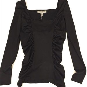 Sportmax rouched long sleeve tee