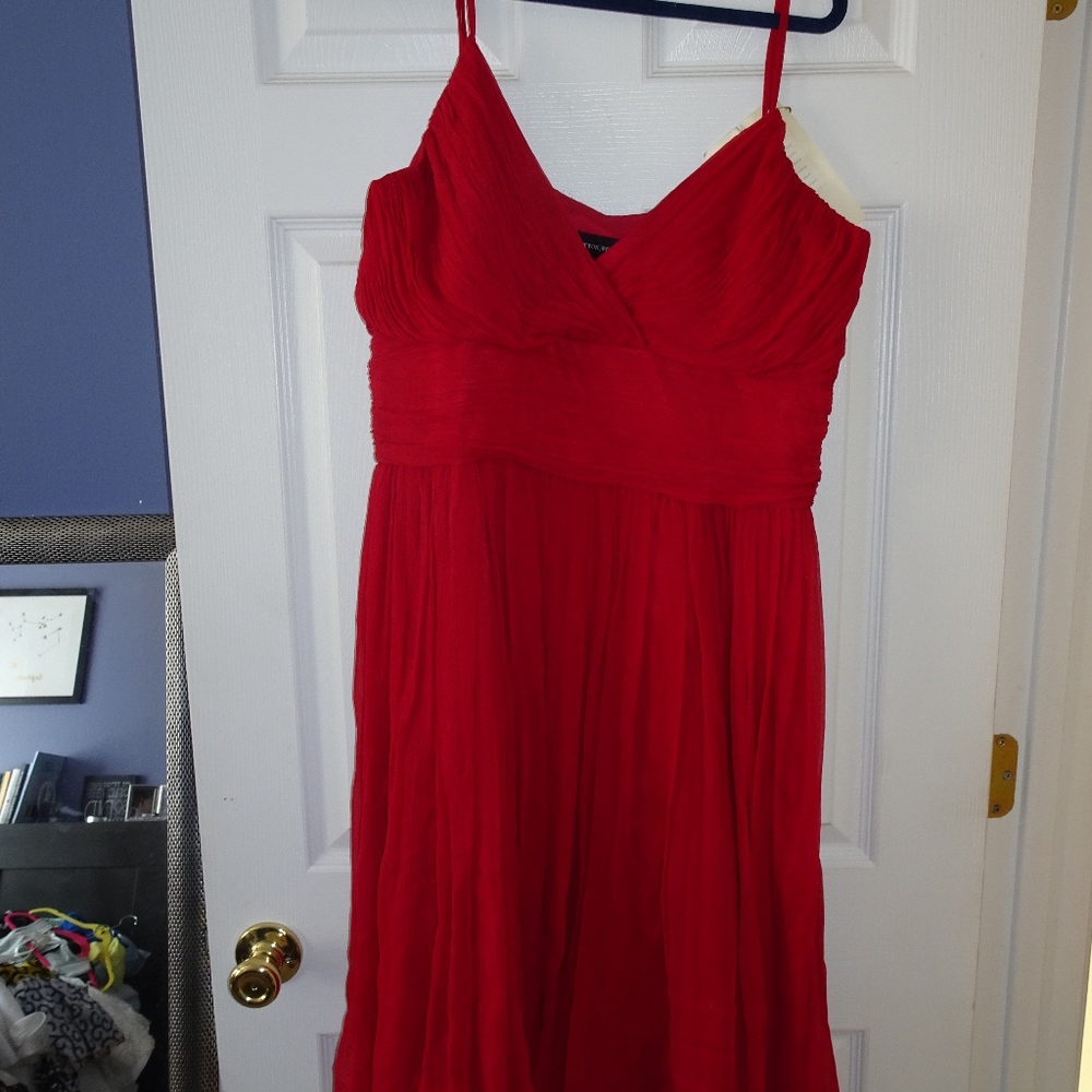 100% silk dress (Spaghetti strap)
