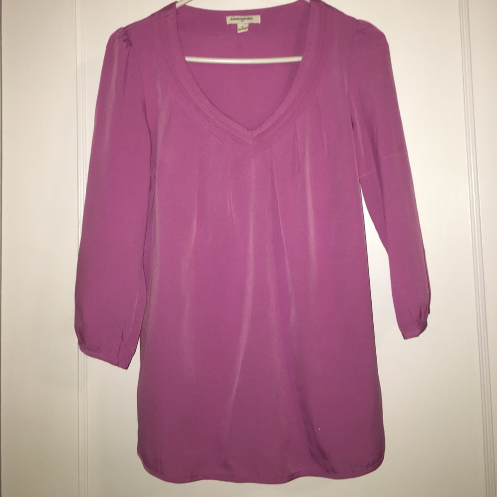 Banana Republic V-neck Blouse