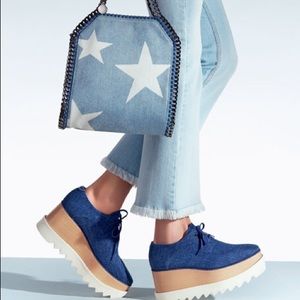 RARE! ✨ STELLA MCCARTNEY Elyse Denim Oxford