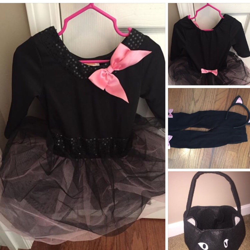 Halloween Costume Black Kitty