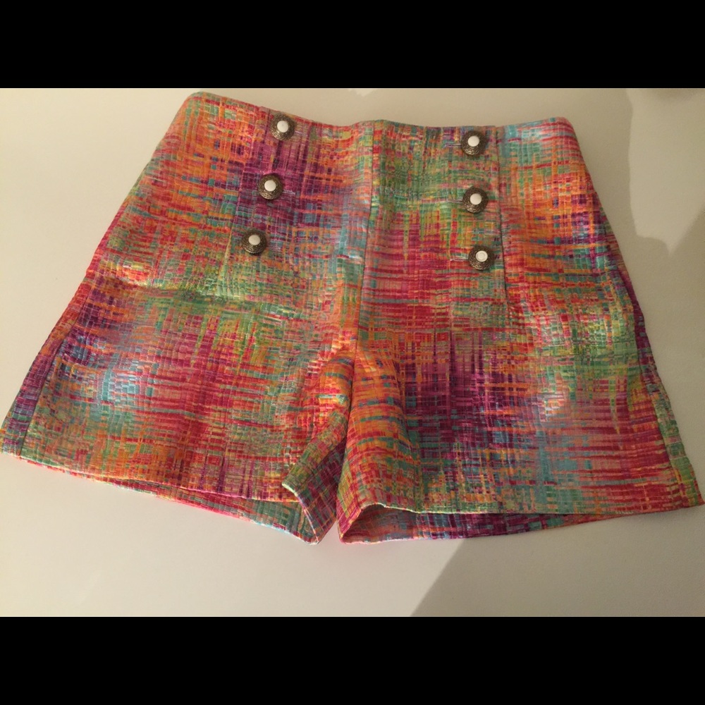 Multi colored shorts