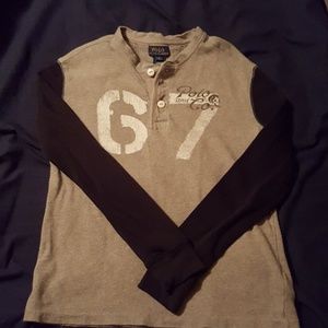 Boys Polo Henley Size 7