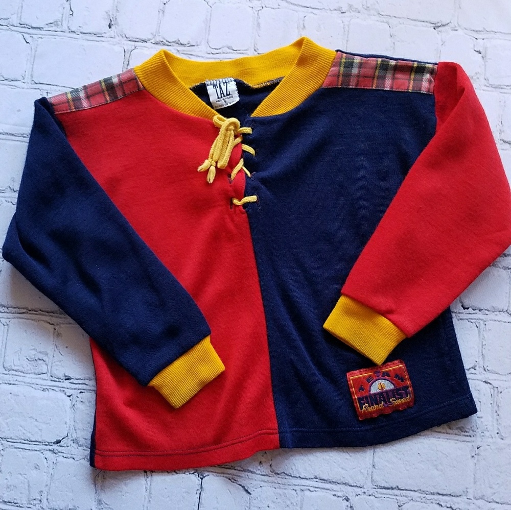 TAZ Poland Euro Unique Boys Sweater Sz 5