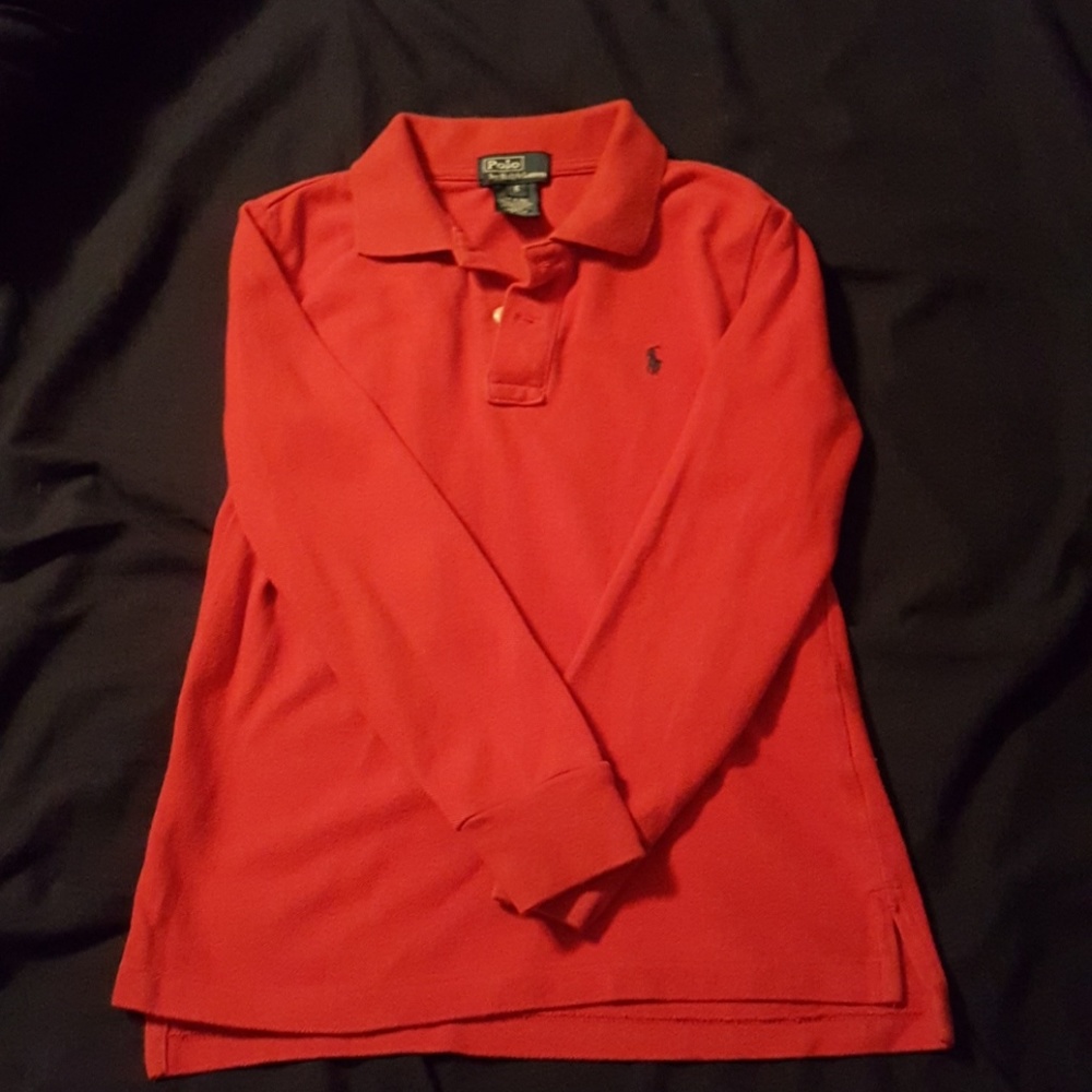Boys Red Ralph Lauren Polo