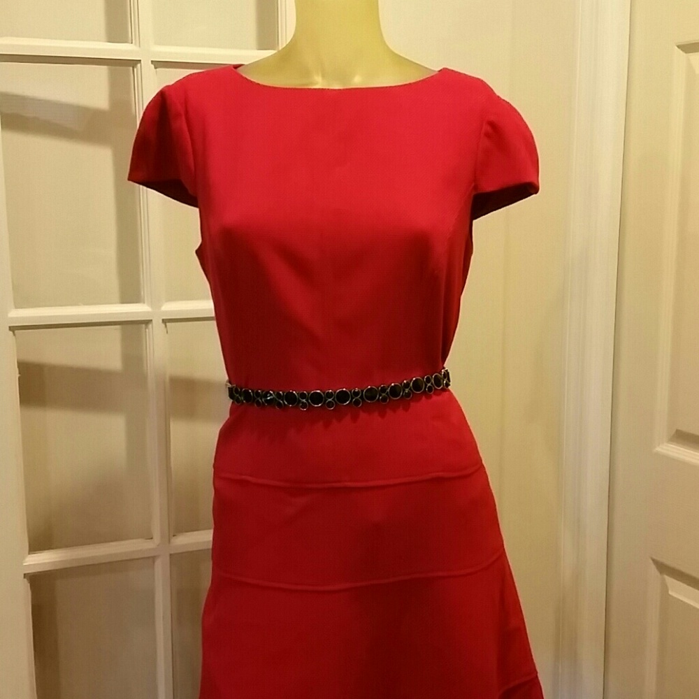 Anne Klein Red Dress