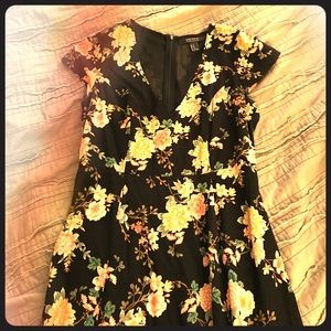 Floral Maxi Dress/ Shorts Romper