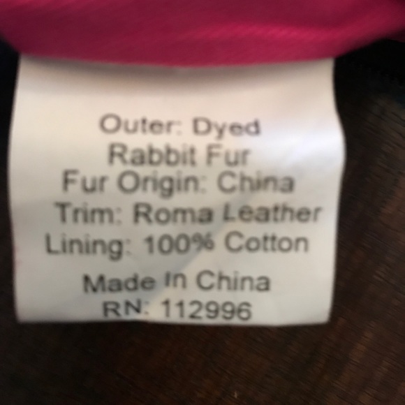 Diane Gail Rabbit Fur Clutch with Handle - Picture 5 of 8