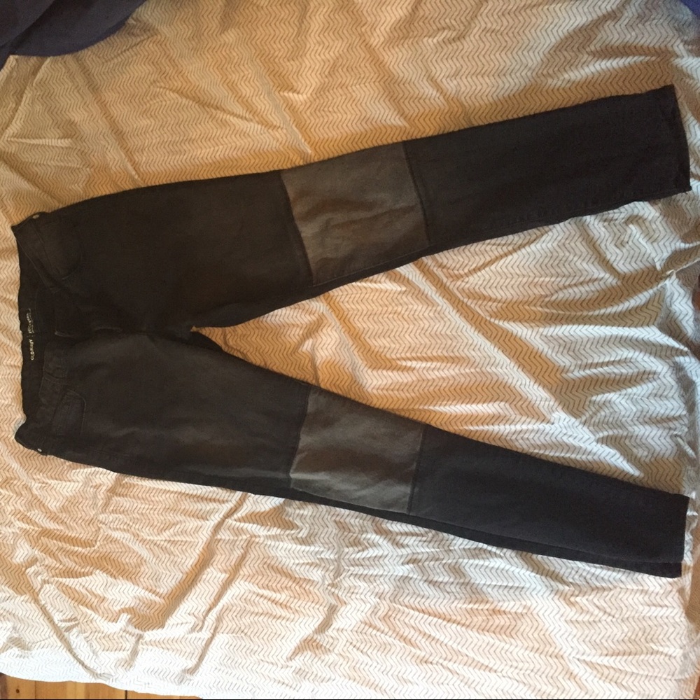 Old navy knee patch jeans
