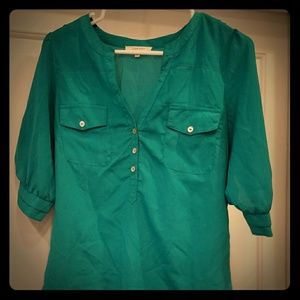 Teal Blouse from Stitch Fix