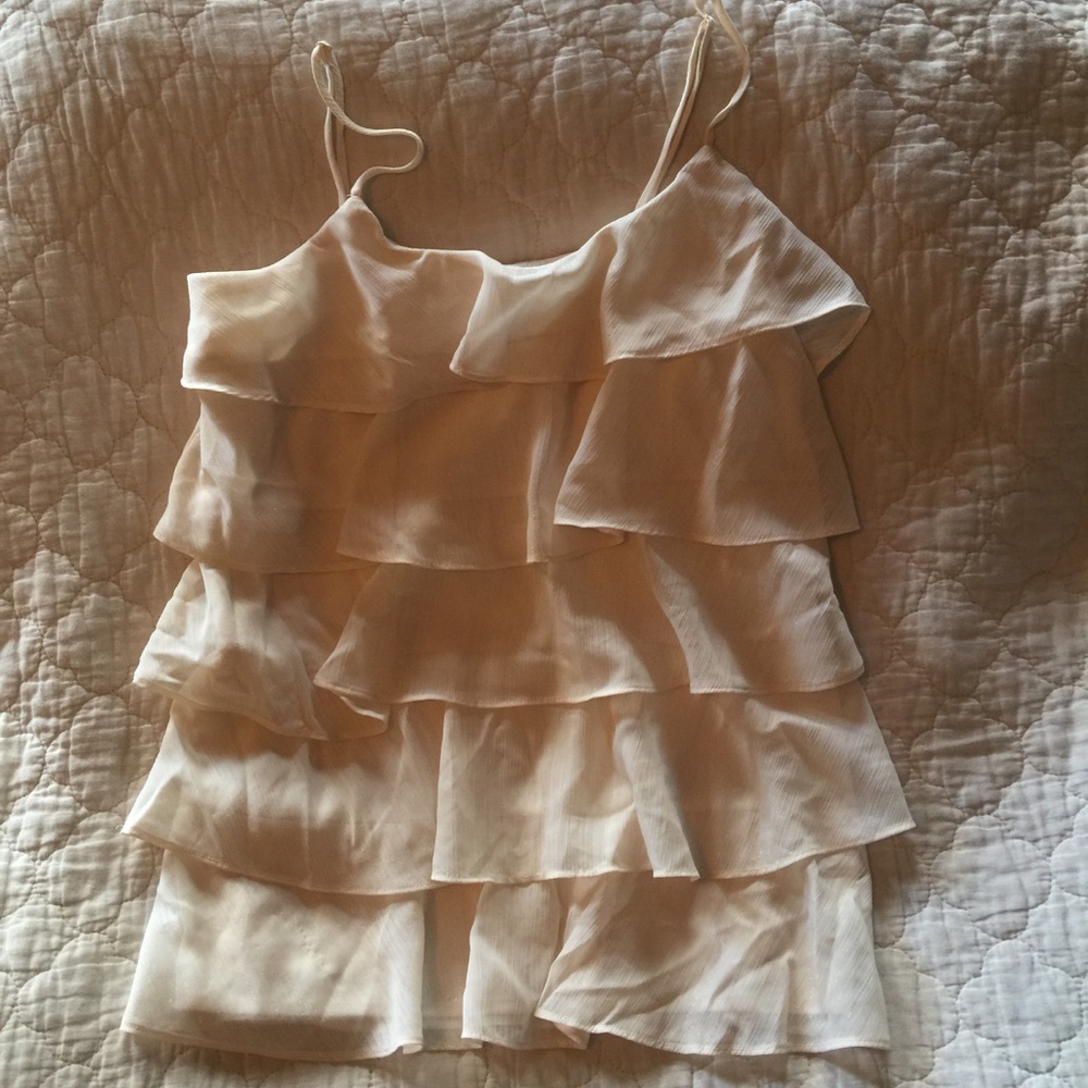 Candies dress top, ivory color