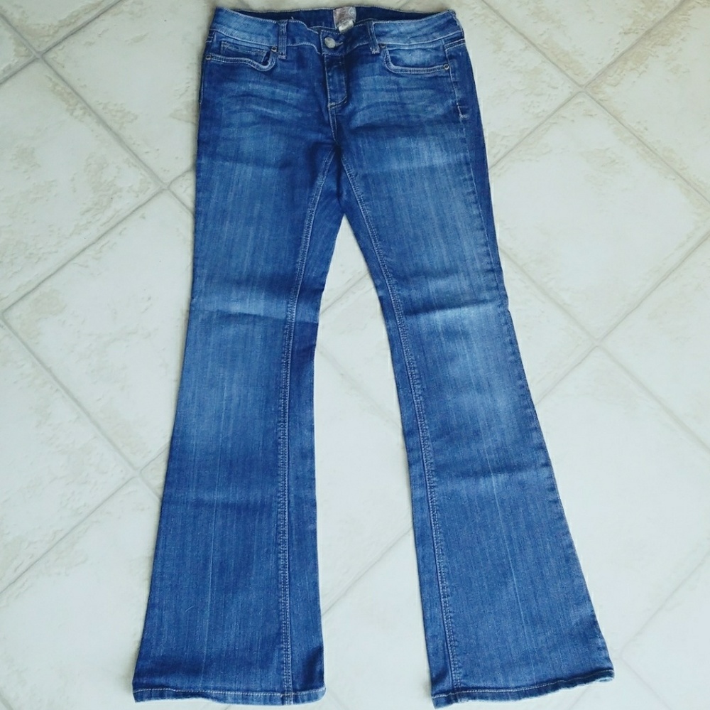 Medium wash bootcut jeans from ArdenB
