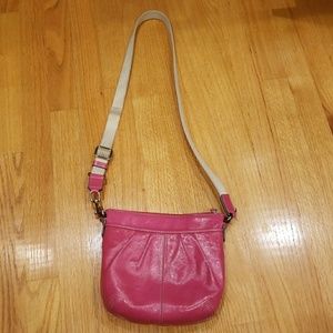 Pink Coach crossbody