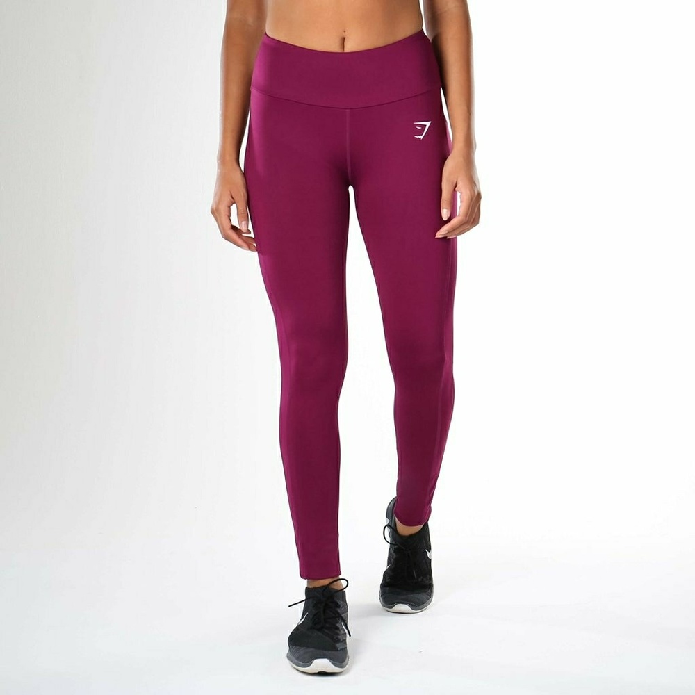 Gymshark Plum Dry Sculpture Leggings L