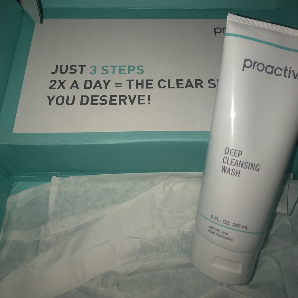 NEVER USED Proactiv deep cleansing wash