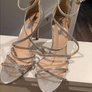 Inc international concepts silver sandals