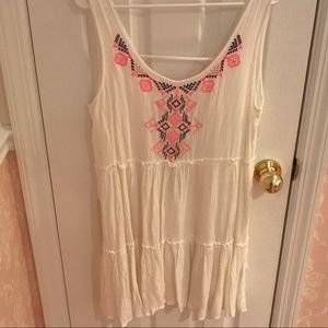 NWT Hot Pink & Navy Coverup