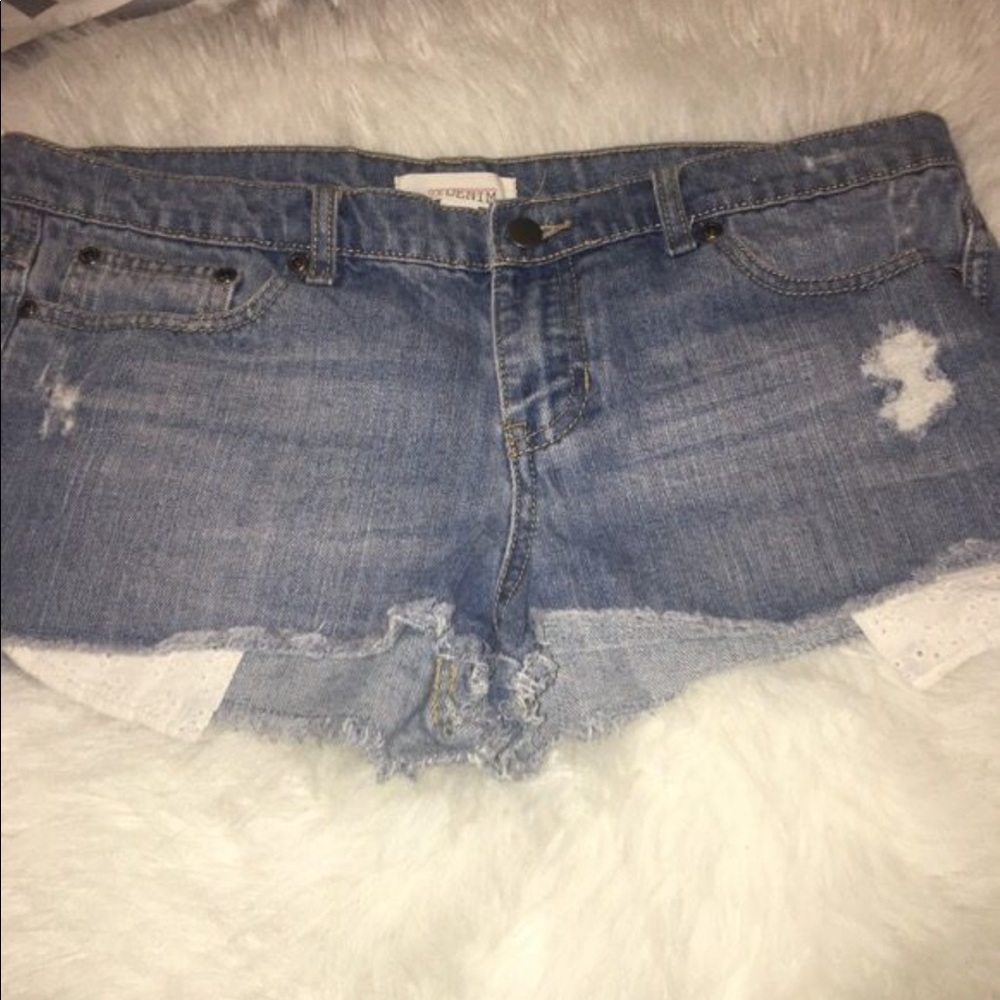 jean short shorts