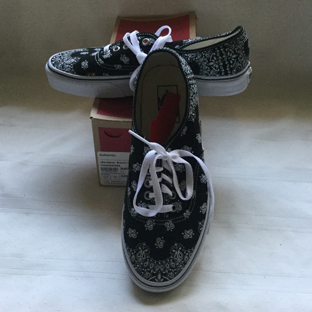 Authentic Vans Unisex women’s 9.5