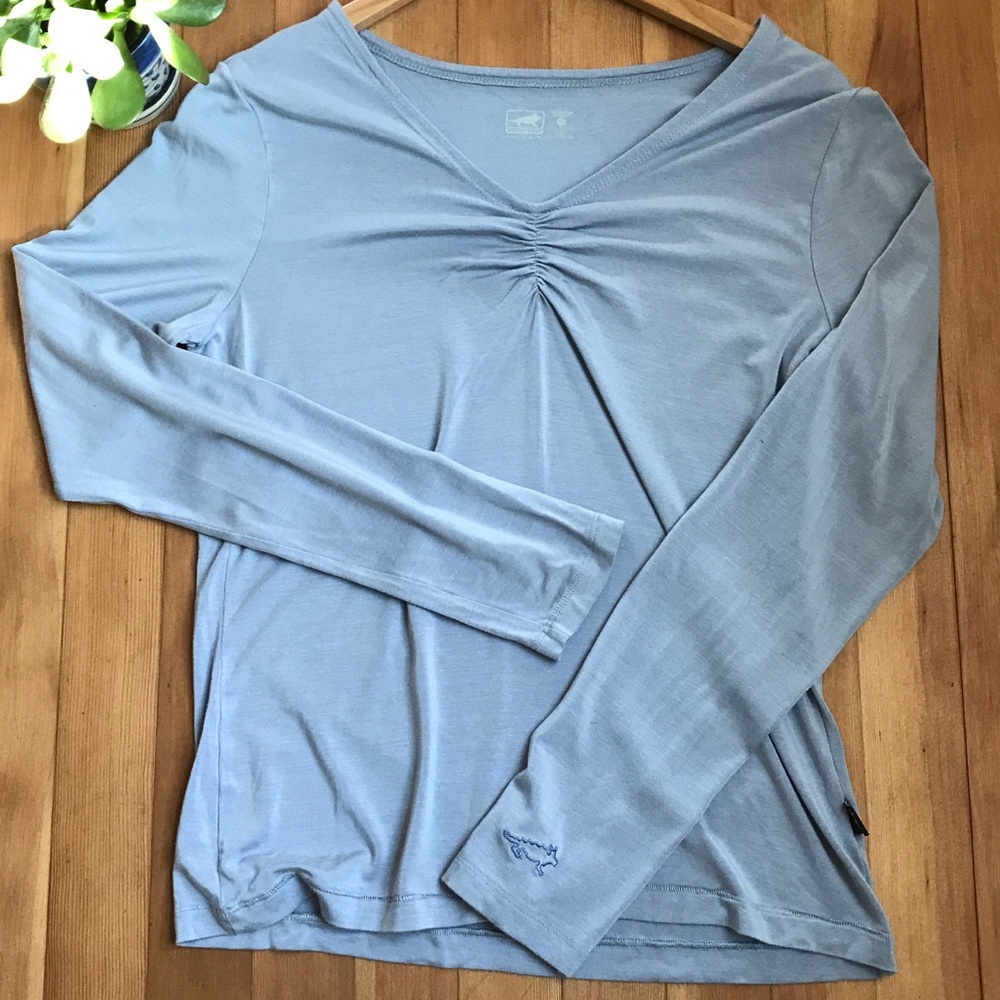 Horny Toad micro modal long sleeve shirt size M