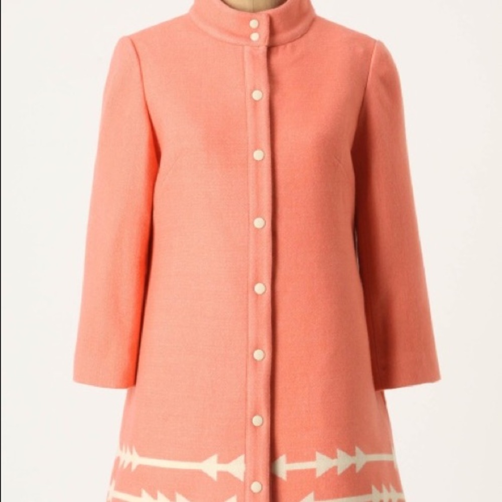 Anthropologie Eastward Dress Coat