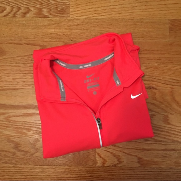 Nike Tops - Nike Running Dri-Fut Zip Up Size M