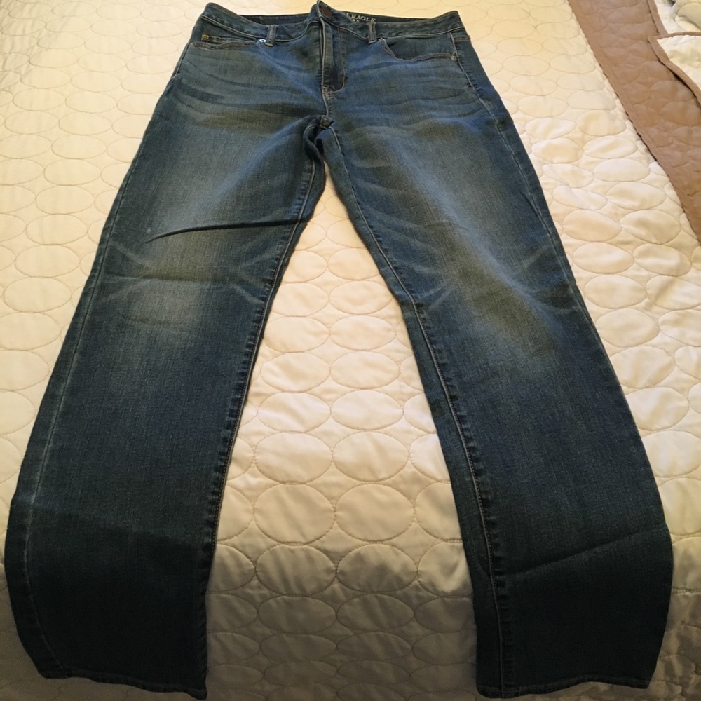 America Eagle jeans Hi Rise skinny sz 14