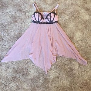 Blush lingerie top