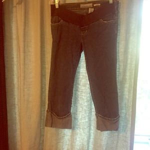Capri Maternity Jeans