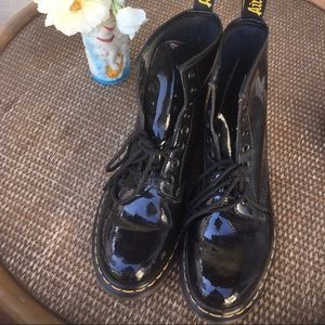 Doc Martin’s patent boots