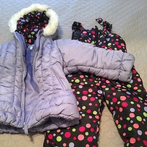 Little Girl Snowsuit