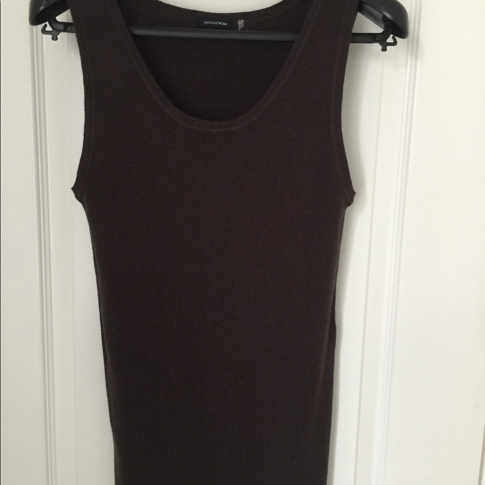 Magasconi wool tank top size L