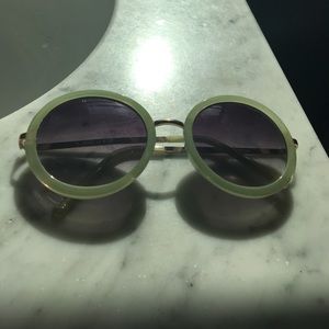 Mint green sunnies
