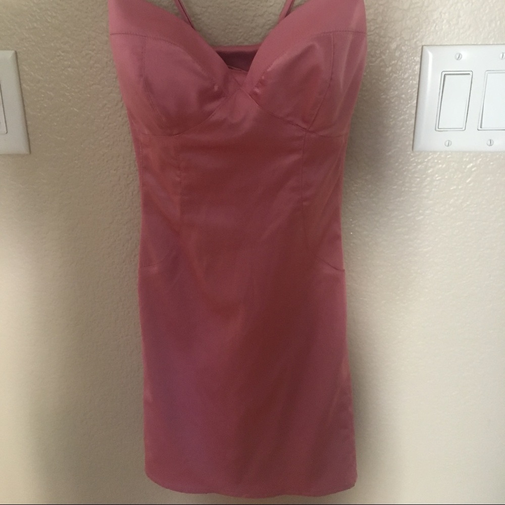 Pink slip dress, good condition wore once.
