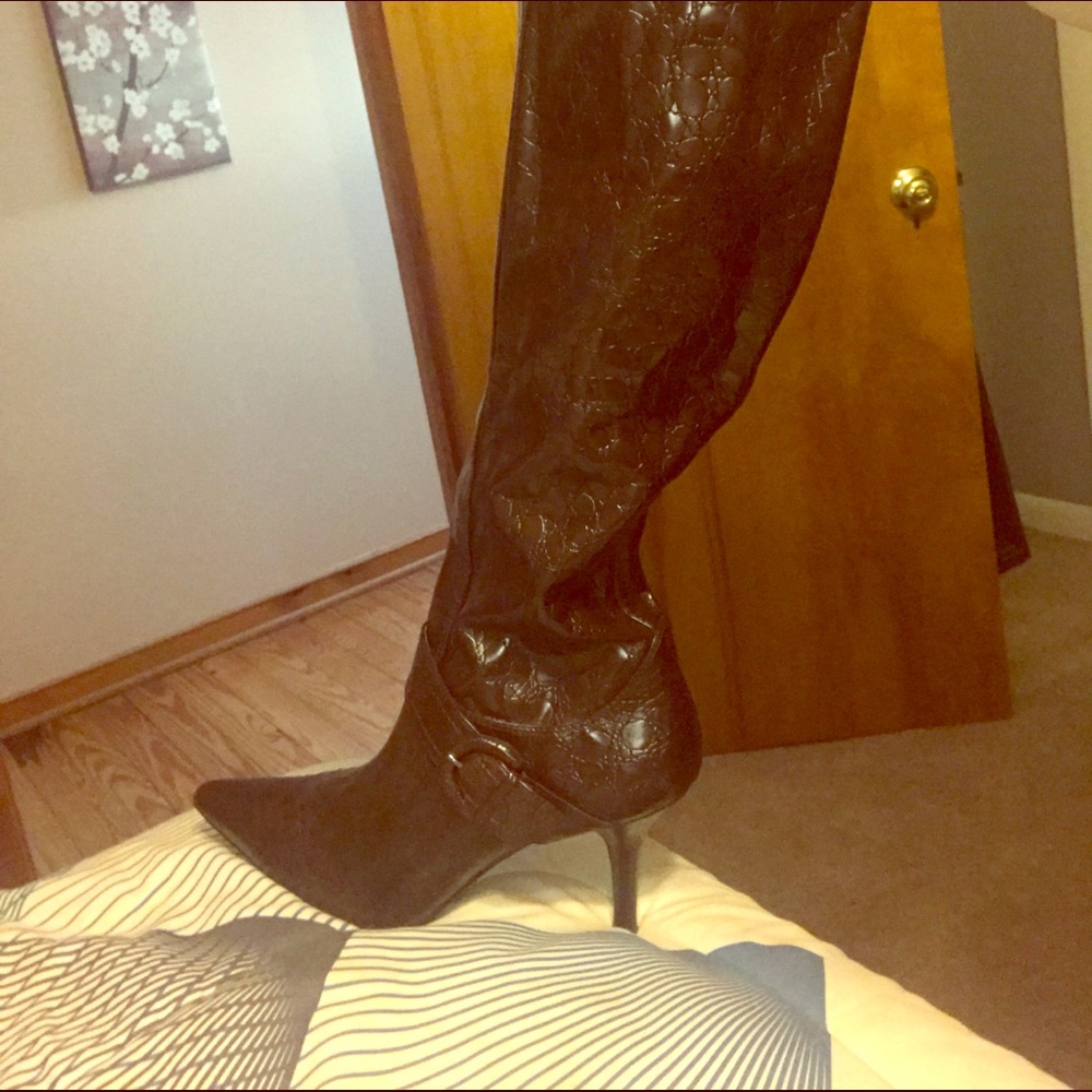 Tall Brown Boots