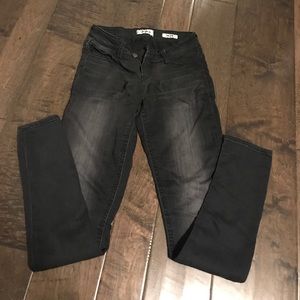 Black skinny jeans