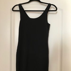 Black tank top dress