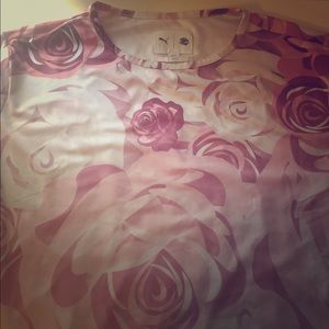 Rose Puma Tee
