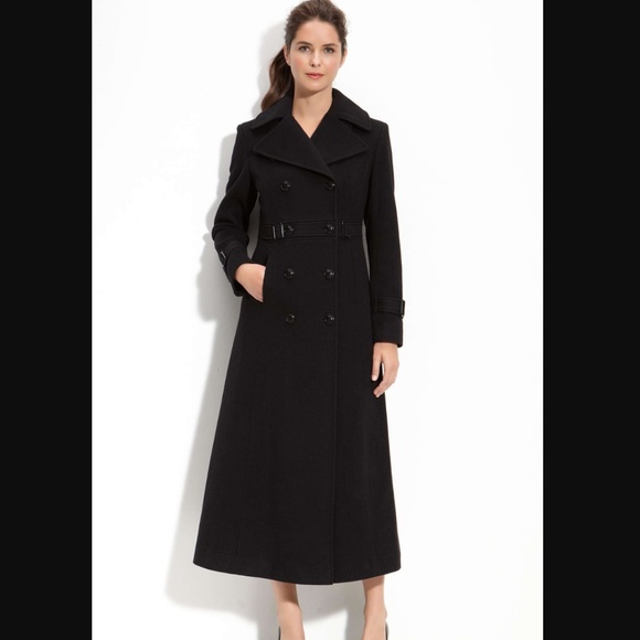 double breasted maxi coat