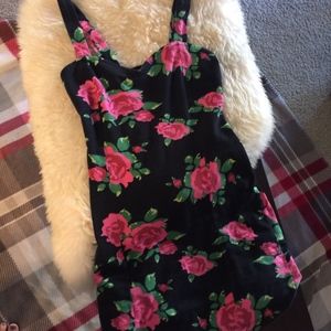 Rose Mini Dress Size Small Clubwear