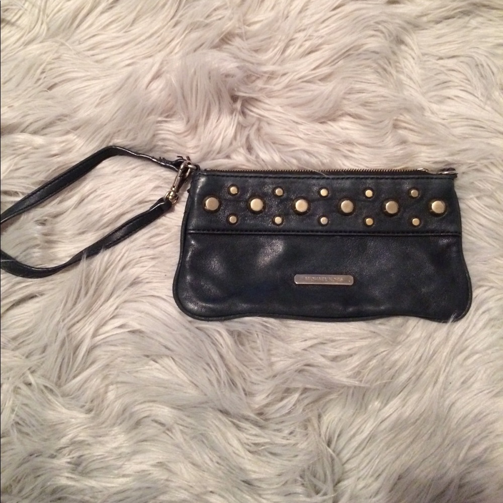 Michael Kors MK Leather Wristlet