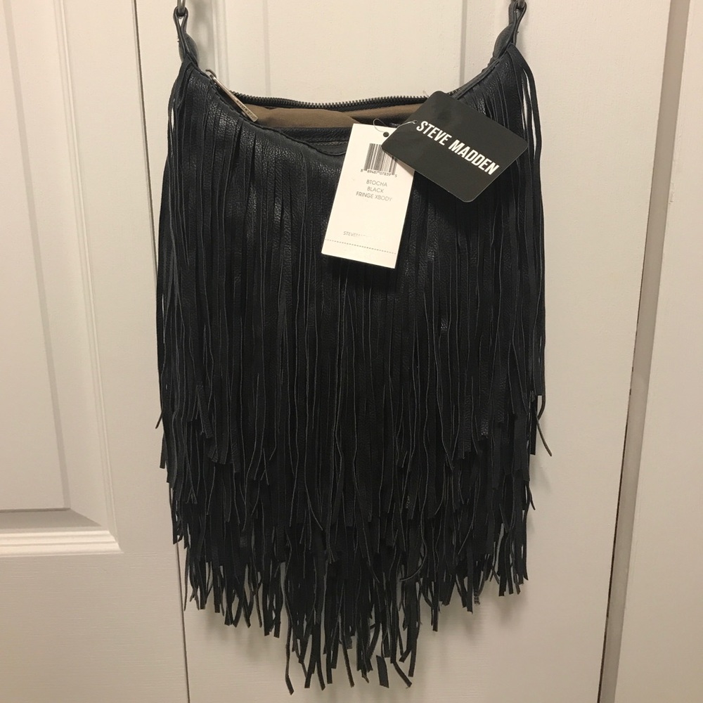 Steve Madden Fringe Crossbody Purse
