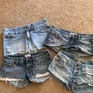 Various shorts lot 1 skirt