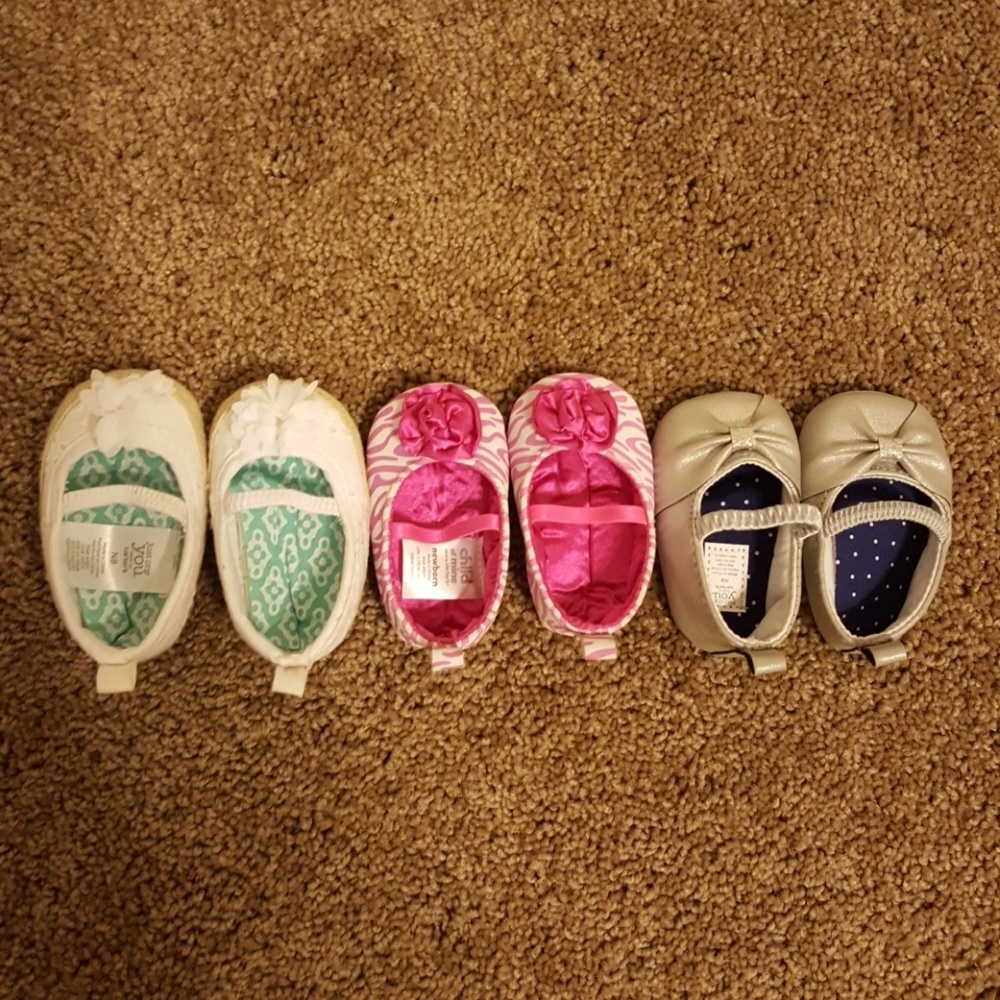 Newborn girl shoes