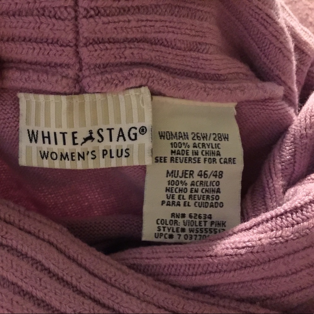 Violet pink sweater