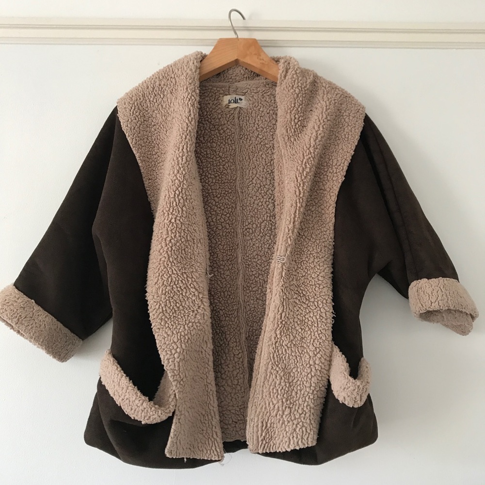 Jolt faux fur coat