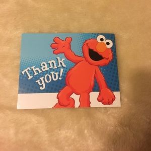 Elmo Birthday Thank You Post Cards