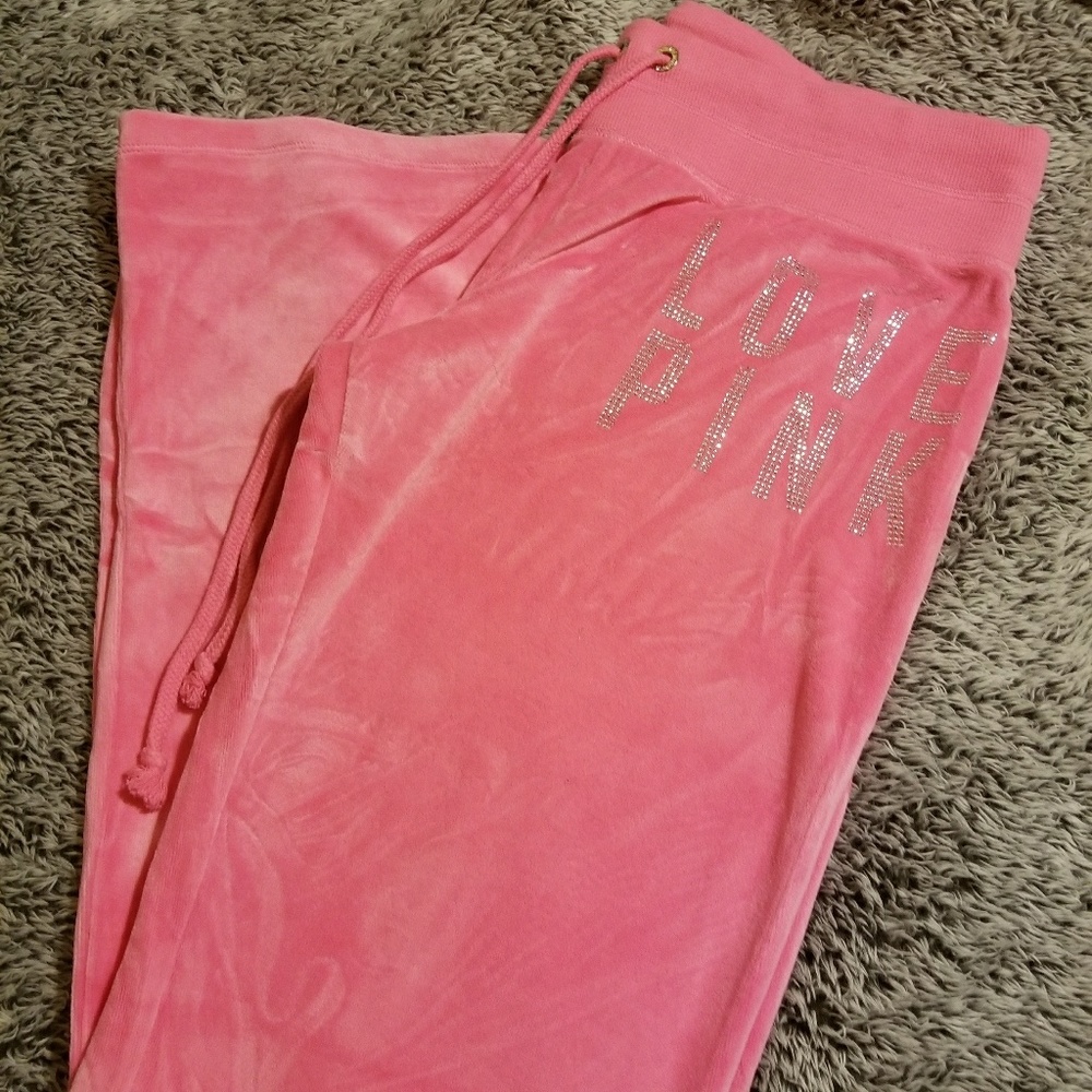 Pink Victoria's secret sweats
